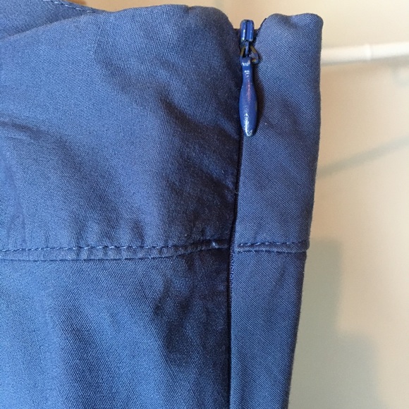 Blue Asymmetrical Skirt - Picture 5 of 8